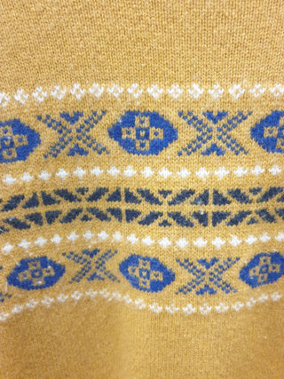 Uniqlo + JW Anderson mustard wool mix knit jumper size M