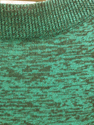 Gorman green textured fine knit top size 12