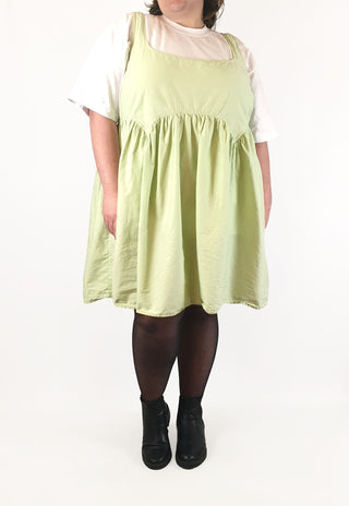 Asos curve light green spaghetti strap dress size UK22