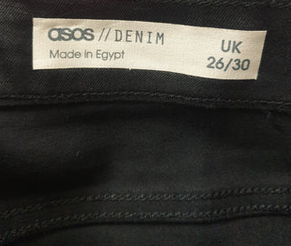 Asos black jeans size UK26/30