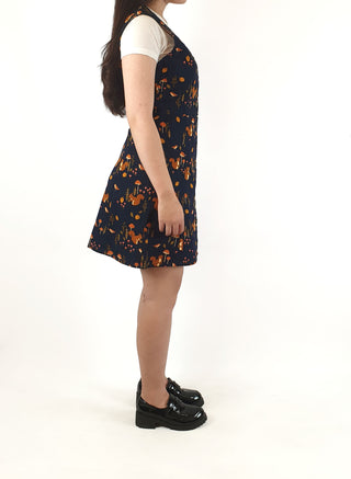 Princess highway navy squirrel print sleeveless dress size 6