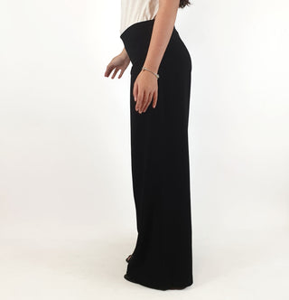 BODY by Dainy black low rise wide leg pants size S (small fit, best fits 6-small 8)