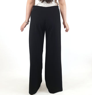 BODY by Dainy black low rise wide leg pants size S (small fit, best fits 6-small 8)