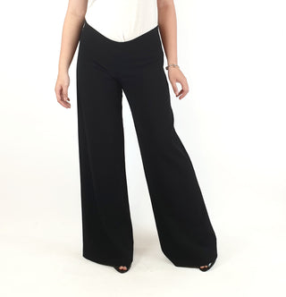 BODY by Dainy black low rise wide leg pants size S (small fit, best fits 6-small 8)