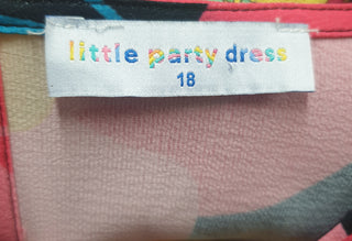 Little Party Dress loral tiered dress size 18