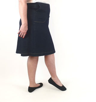 Essaye by Surface dark denim A-line skirt size XXL (made in Australia)