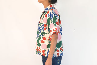 Maimekko + Uniqlo colourful shirt size S