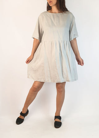 Assembly Label grey linen dress size 8