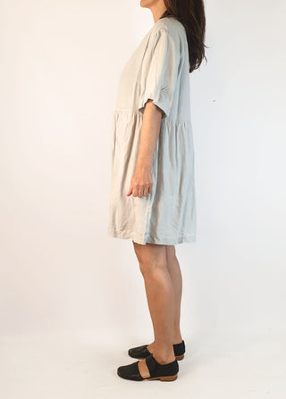 Assembly Label grey linen dress size 8