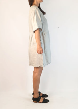 Assembly Label grey linen dress size 8