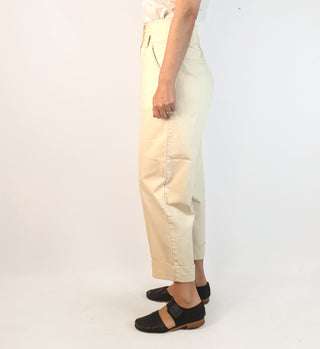 Cue cream high waisted and wide leg pants size 8