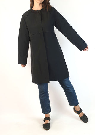 Mesop black water resistant light weight trench like coat size 8