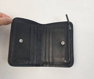 The Horse black leather small purse/wallet