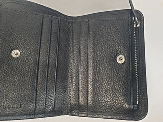 The Horse black leather small purse/wallet