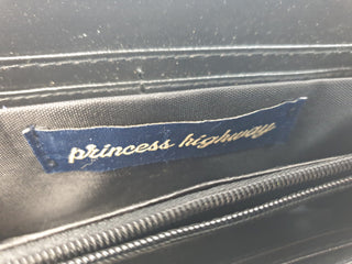 Princess Highway navy faux leather purse