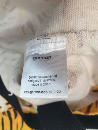 Gorman tiger print tote bag