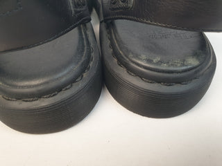 Dr Martins men's/unisex black leather sandals size 43