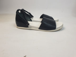 Elk black ankle strap sandals size 39