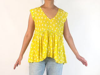 Ba&Sh yellow top size 10 Ba&Sh preloved second hand clothes 1