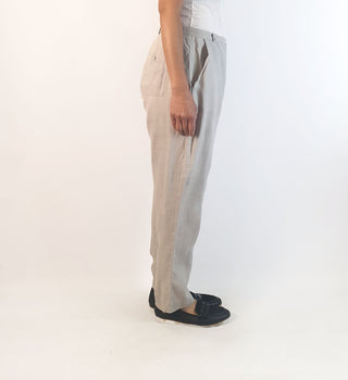 Elk grey 100% linen pants size 10