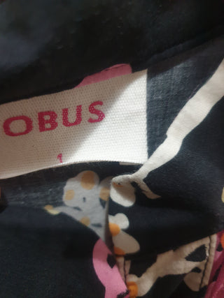 Obus cotton floral print dress size 1, fits 8 and 10 Obus preloved second hand clothes 8