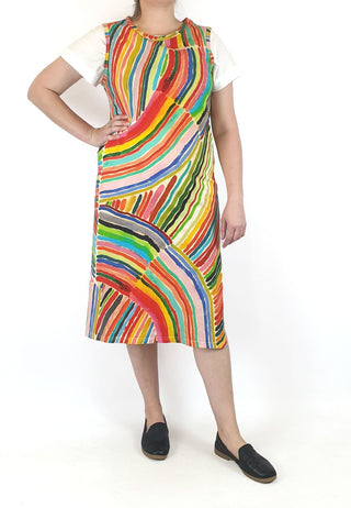 Gorman + Kindah Khalidy rainbow dress size 14 Gorman preloved second hand clothes 3