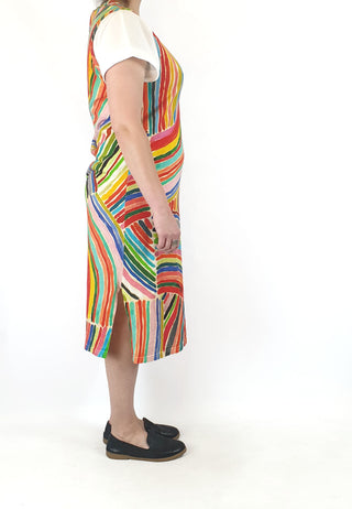 Gorman + Kindah Khalidy rainbow dress size 14 Gorman preloved second hand clothes 6