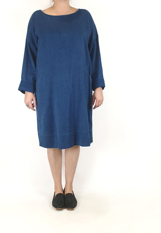 Elk denim cotton linen dress size 16 Dear Little Panko Elk denim cotton linen dress size 16 Dear Little Panko