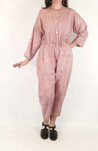 Little Tienda striped jumpsuit size M Little Tienda preloved second hand clothes 3