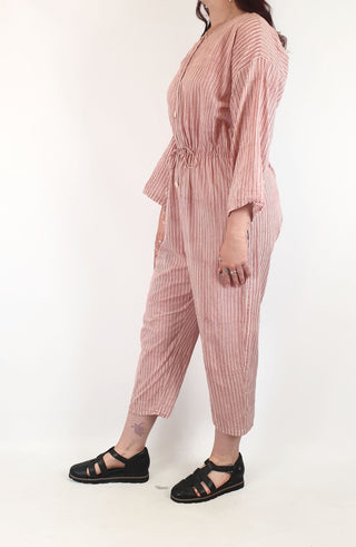 Little Tienda striped jumpsuit size M Little Tienda preloved second hand clothes 5