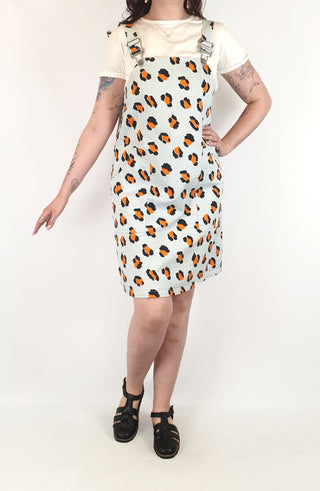Gorman animal print pinny dress size 12 Gorman preloved second hand clothes 3