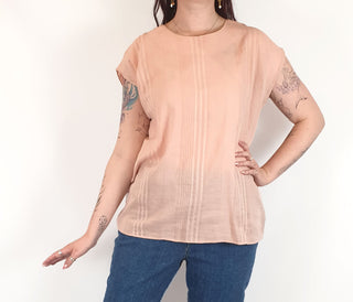 Olga de Polga pink top size 2, best fits 12 - 14 Olga de Polga preloved second hand clothes 2