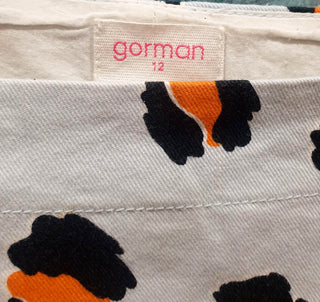 Gorman animal print pinny dress size 12 Gorman preloved second hand clothes 7