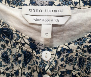 Anna Thomas unique print dress size 12