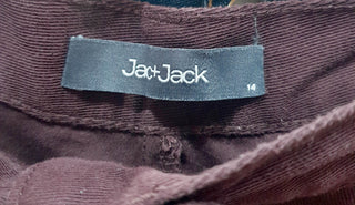 Jac + Jack purple pants size 14, best fits 12-14