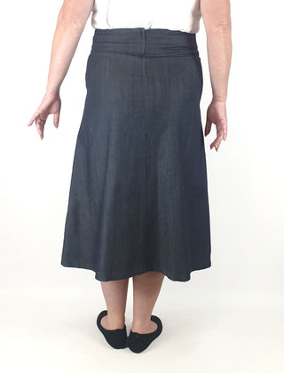 Essaye by Surface Art denim midi skirt size XL Essaye by Surface Art preloved second hand clothes 5