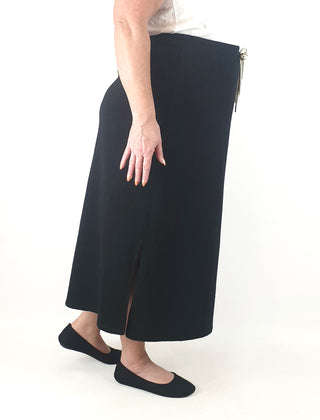 Elm black cotton skirt size 16