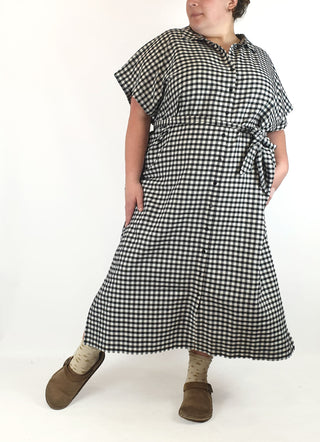 Elk gingham dress size 20