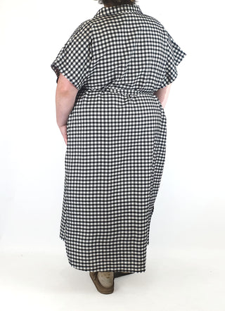 Elk gingham dress size 20