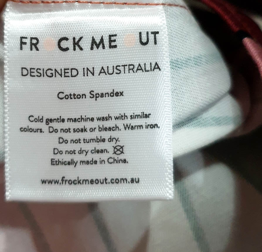 Frock Me Out unique print dress size 20 – Dear Little Panko