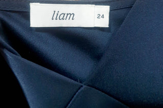 Liam navy dress size 24 (by Ruby)