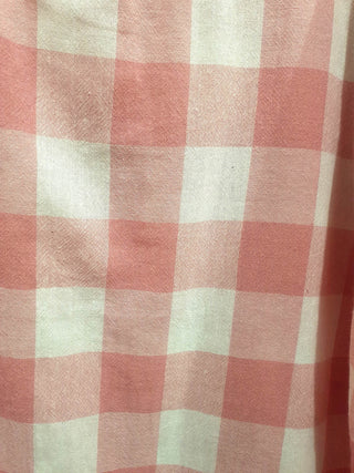 Rummage Style pink check top size 20 Rummage Style preloved second hand clothes 8