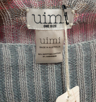 Uimi blue top one size Uimi preloved second hand clothes 7