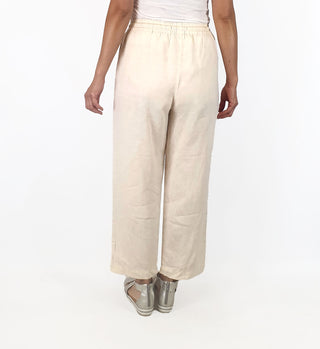 Assembly Label cream linen pants size 10