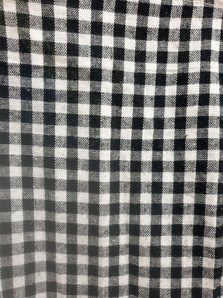 Black and white gingham dress size 10