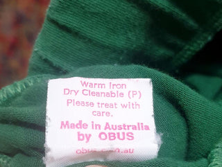 Obus green traveler pants size 3, best fits 10 Obus preloved second hand clothes 10