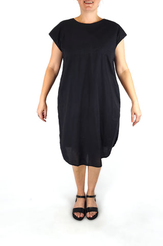 Kowtow black organic cotton dress size L