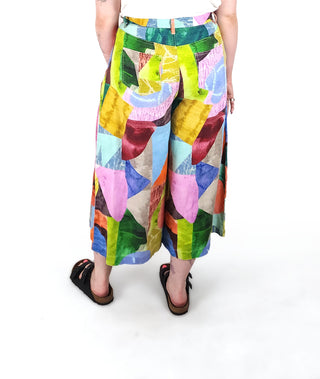 Gorman colourful wide leg pants size 12