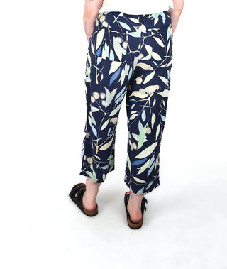 Gorman + Diana Kinter "Thornbill" print pants size 12