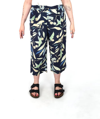 Gorman + Diana Kinter "Thornbill" print pants size 12